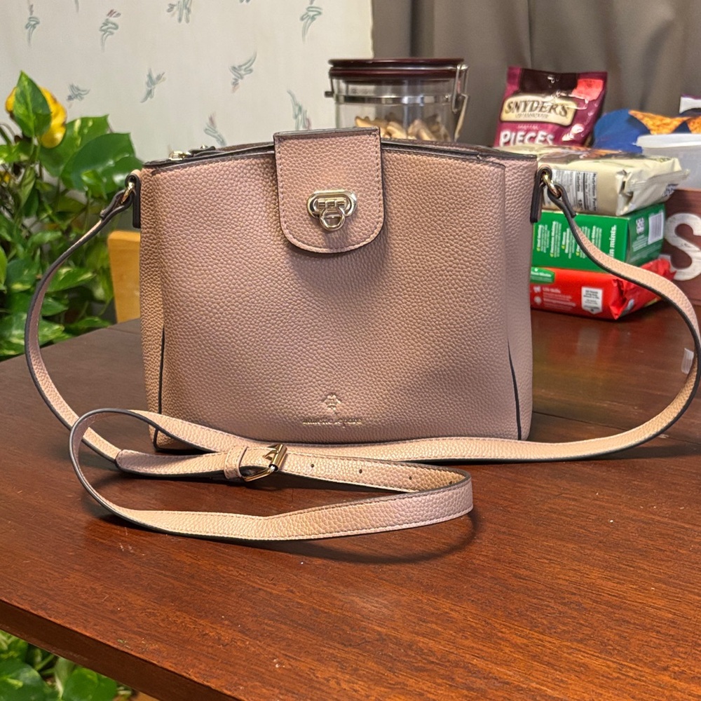 Nanette Lepore Dusty Pink Crossbody Bag